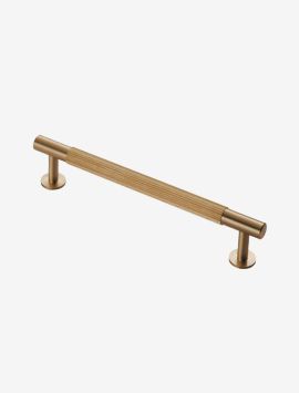 Lines Pull Handle - Satin Brass