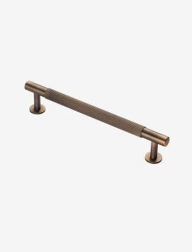 Lines Pull Handle - Antique Brass